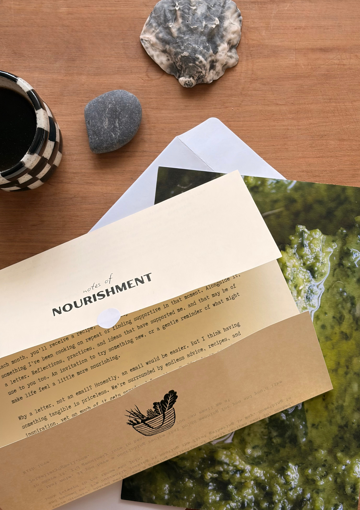 A Monthly Mail Club - Notes of Nourishment