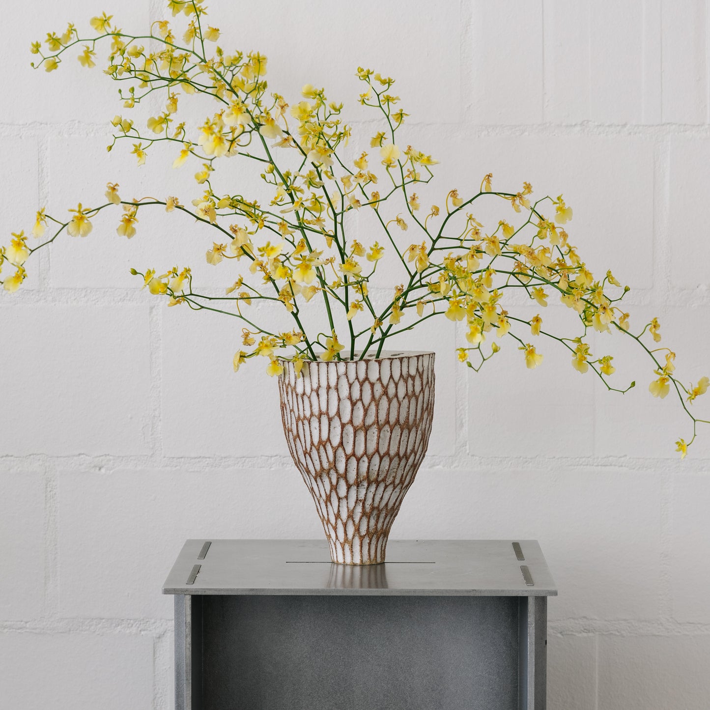 Ren Vase — warm/white