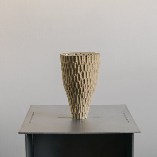 Ren vase - warm stone