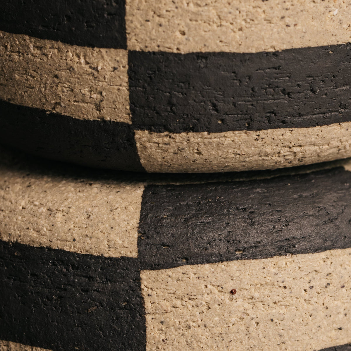 Checker & Stone Mug