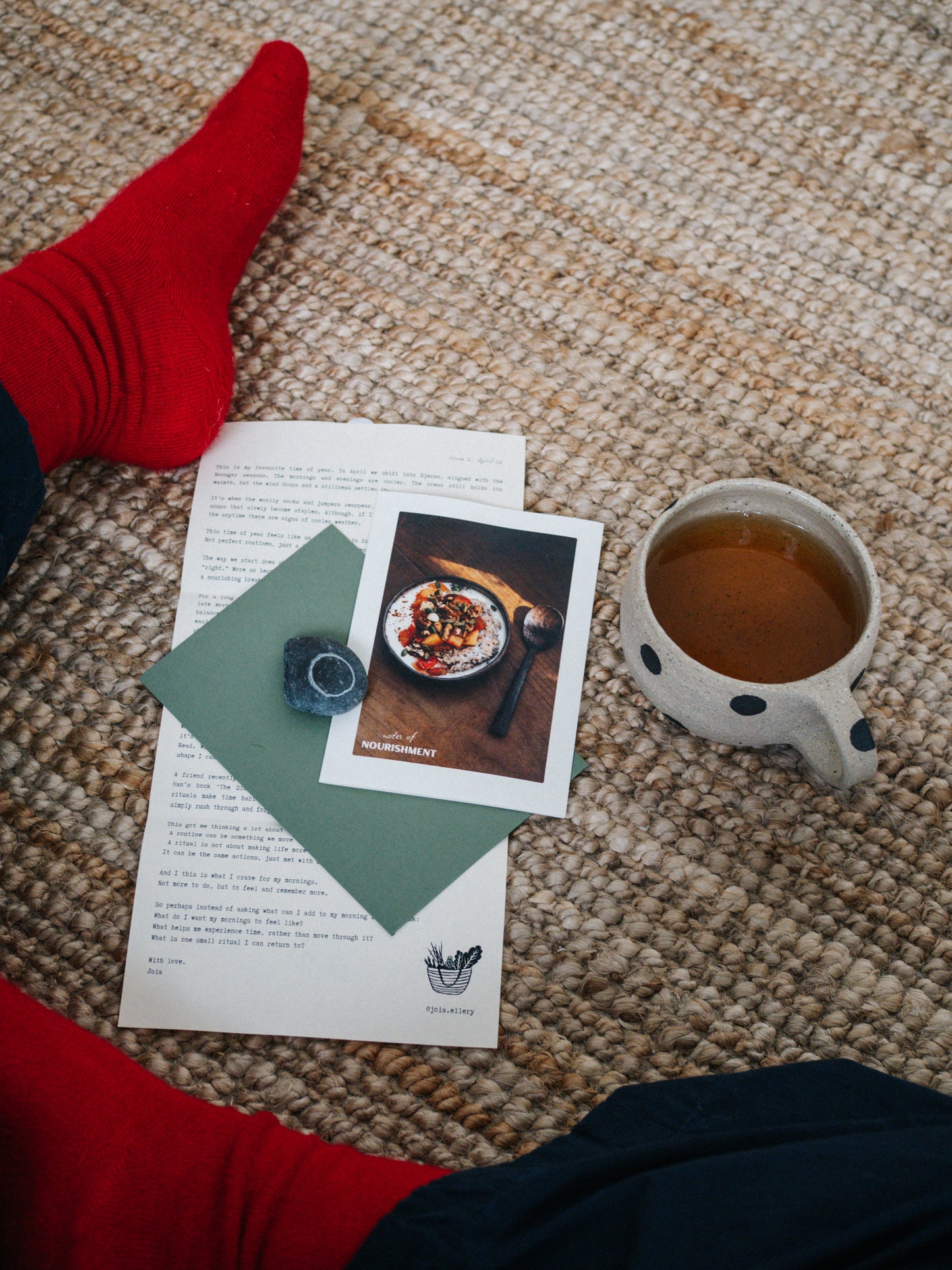 A Monthly Mail Club - Notes of Nourishment